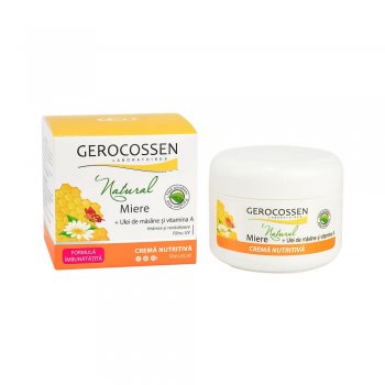 Gerocossen Natural Crema cu Miere pentru Fata Nutritiva 100ml