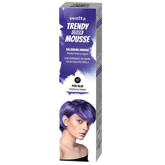 Spumă Colorantă pentru Păr Trendy Venita nr. 43 Peri Blue - Albastru