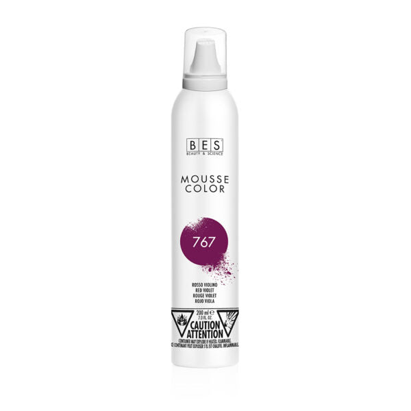 Bes Spumă Mousse color-Rosso Violino( Roșu violet)