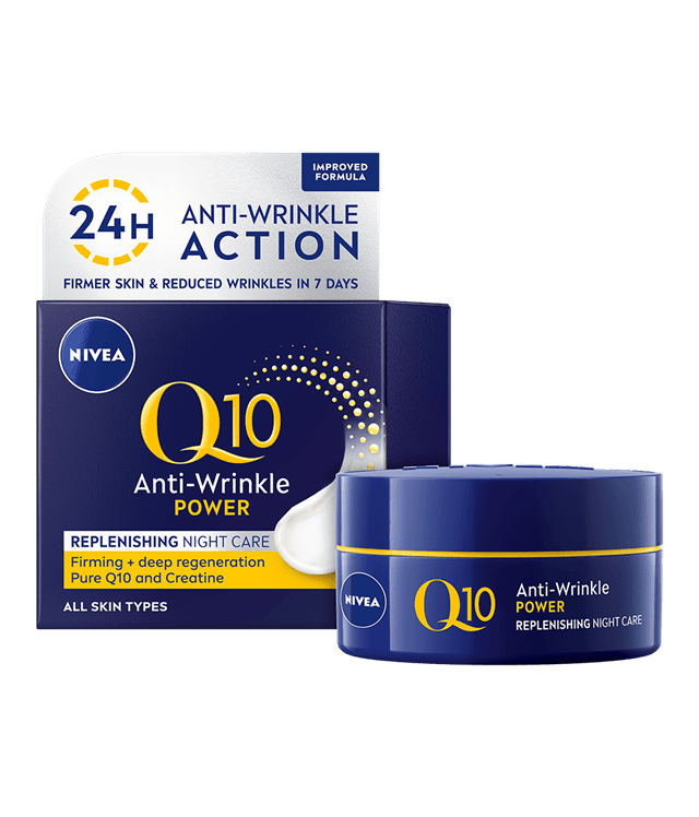 Nivea Crema de Noapte Anti-Rid Regeneratoare Q10 Power 50 ml