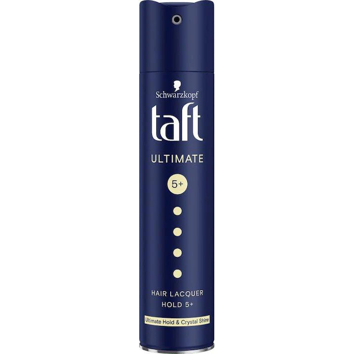 Fixativ Taft Ultimate 5+ Fixare Extra Puternica, Formula Vegana – 250ml