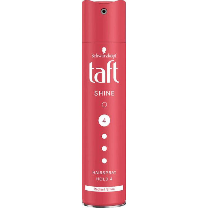 Fixativ Taft Shine Ultra Strong Fixare 4, Stralucire Naturala, Formula Vegana – 250ml