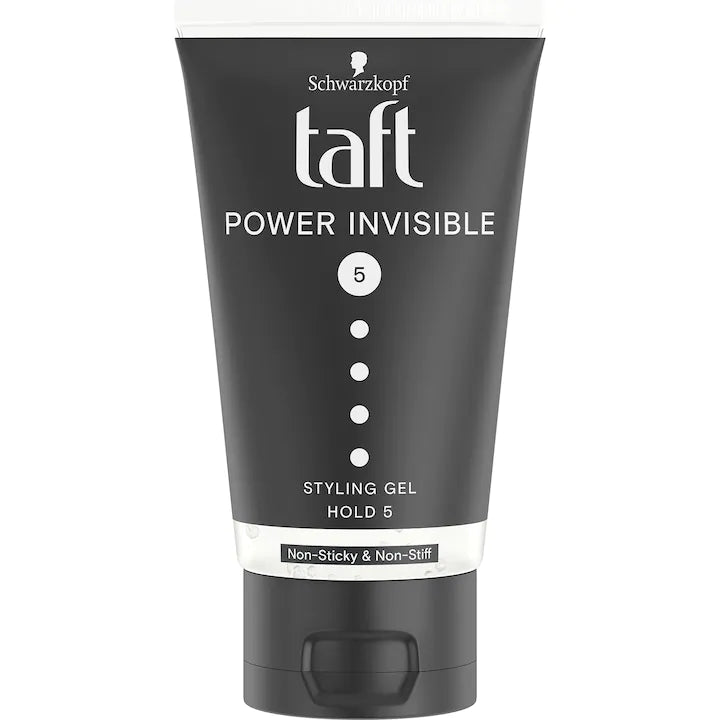 Gel de Par Taft Power Invisible Mega Strong Hold, Nivel Fixare 5 – 150ml