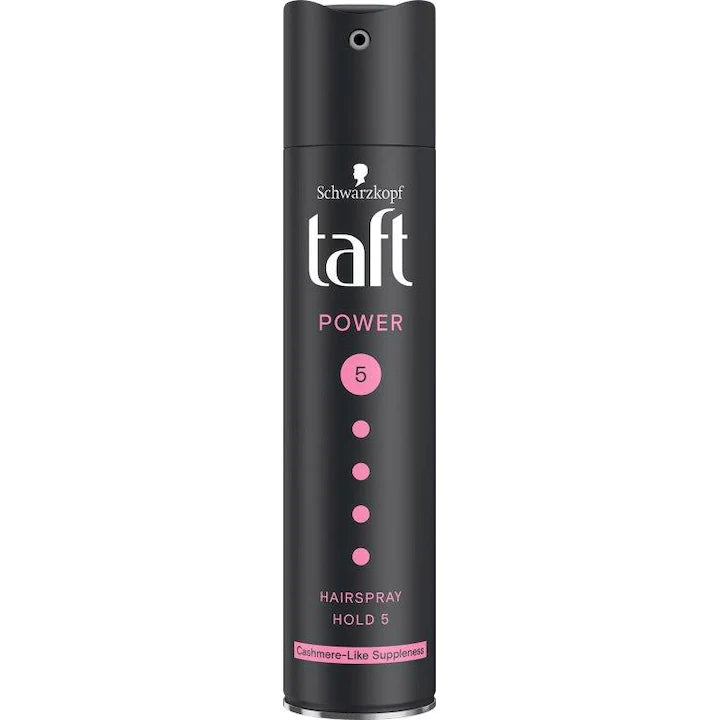 Fixativ Taft Power Cashmere, Nivel Fixare 5, Formula Vegana – 250ml