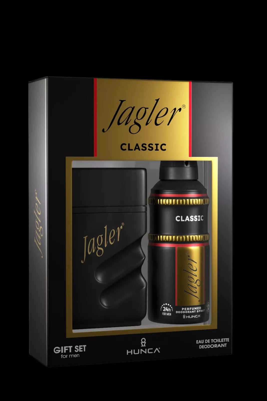 Set Cadou Jagler Classic - Apa de Toaleta 90ml si Deodorant Spray 150ml