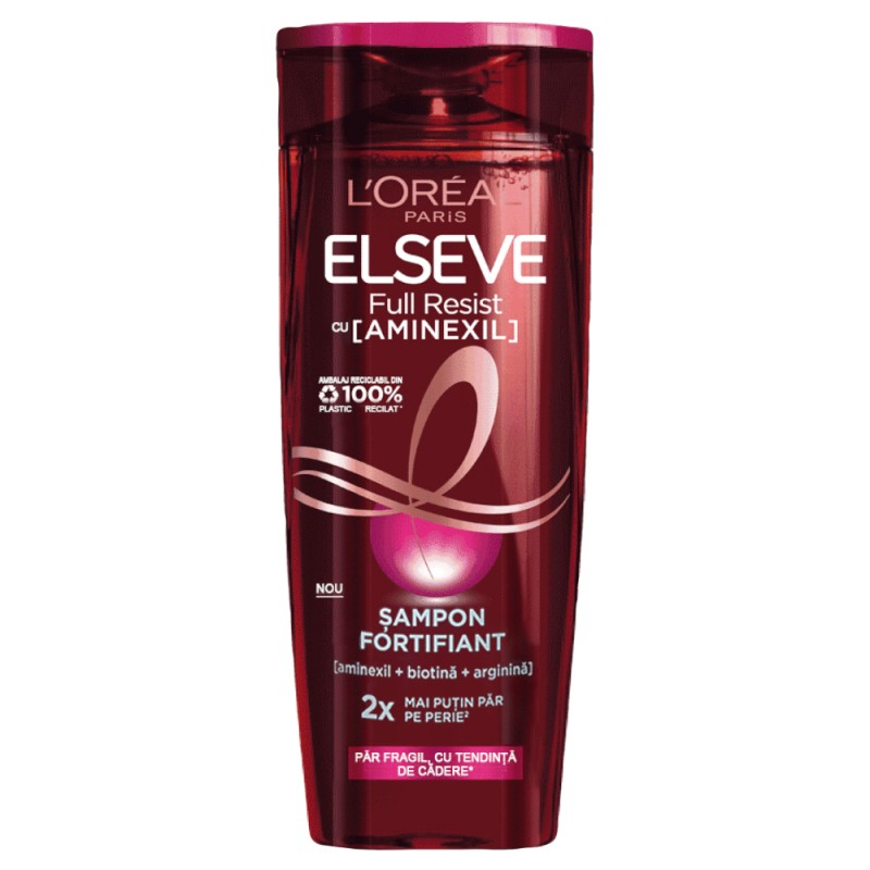 L'Oreal Elseve Full Resist - Sampon Fortifiant pentru Par Fragil cu Tendinta de Cadere, 400 ml