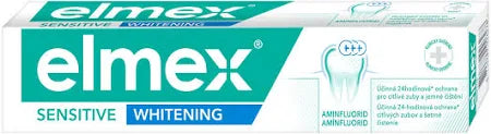Pasta de dinti Elmex Sensitive Whitening, pentru dinti sensibili, 75 ml