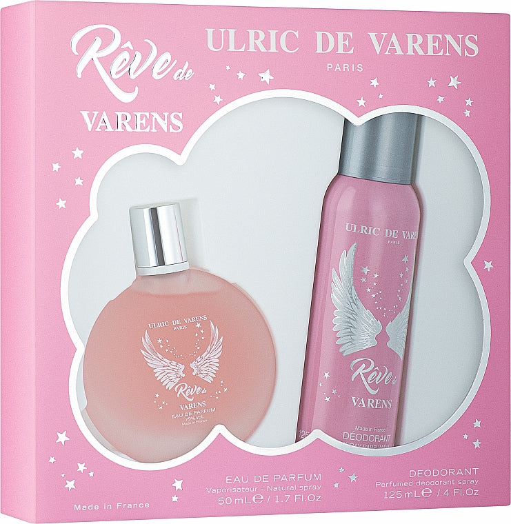 Set Ulric De Varens Reve de Varens - Apă de Parfum 50ml și Deodorant 125ml
