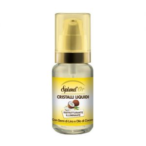 Splend'Or Ulei pentru Păr cu Cristale Lichide din Semințe de In și Ulei de Nucă de Cocos, 50 ml