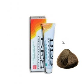 Vopsea de Par Bes Professional 5 - Castaniu Deschis, 100ml