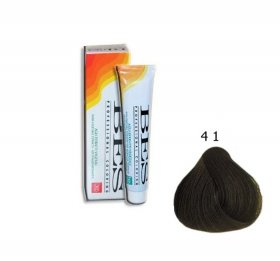Vopsea de Par Bes Professional 41 Castaniu Cenusiu, 100ml