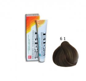Vopsea de Par Bes Professional 61 - Blond Inchis Cenusiu, 100ml