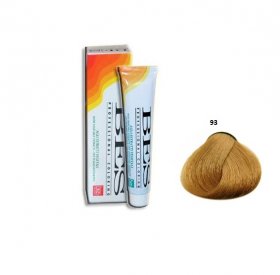 Vopsea de Par Bes Professional 93 - Blond Foarte Deschis Auriu, 100ml
