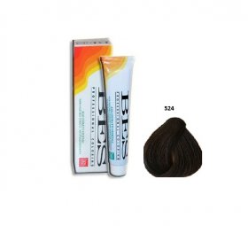 Vopsea de Par Bes Professional 524 - Castaniu Deschis Tabac Aramiu, 100ml
