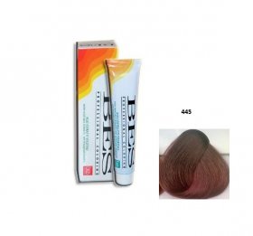 Vopsea de Par Bes Professional 445 - Castaniu Aramiu Mahon, 100ml