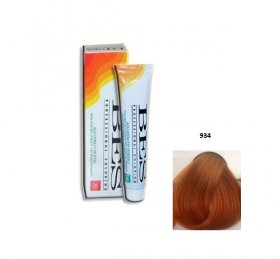Vopsea de Par Bes Professional 934 - Blond Foarte Deschis Auriu Aramiu, 100ml