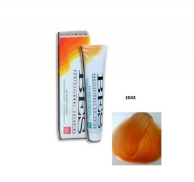 Vopsea de Par Bes Professional 1043 Blond Platinat Aramiu Auriu, 100ml