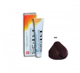 Vopsea de Par Bes Professional 420 - Castaniu Tabac, 100ml