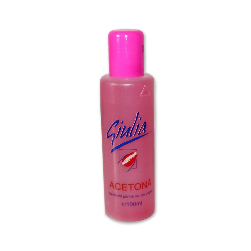Acetonă Dizolvant pentru Lac de Unghii Giulia, 100ml