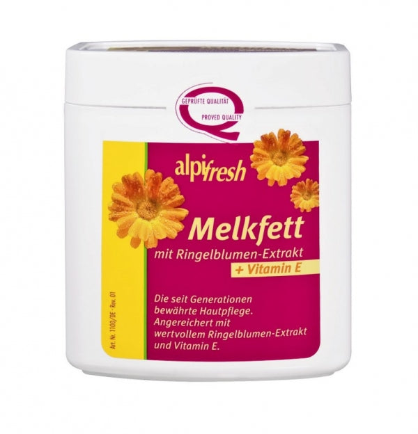 Alpifresh Melkfett Crema Grasa Emolienta cu Galbenele si Vitamina E 250ml