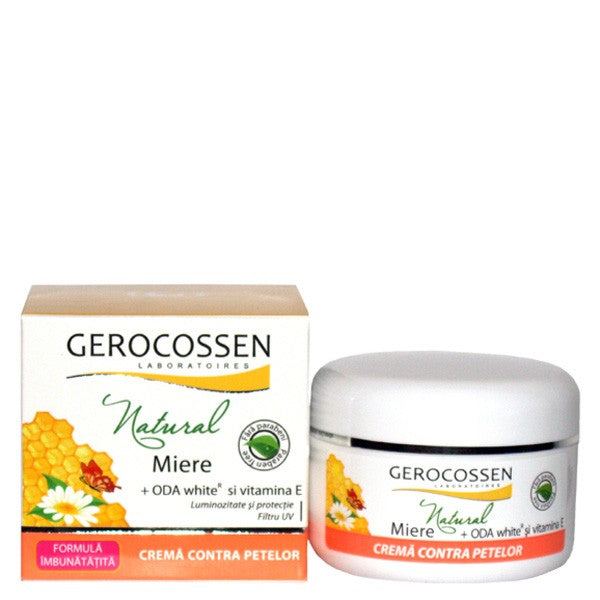 Gerocossen Natural Crema cu Miere pentru Fata Contra Petelor 100ml