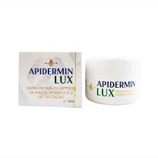 Apidermin Lux Crema de Fata cu Laptisor de Matca, Unt de Cacao și Vitamina A, 50ml