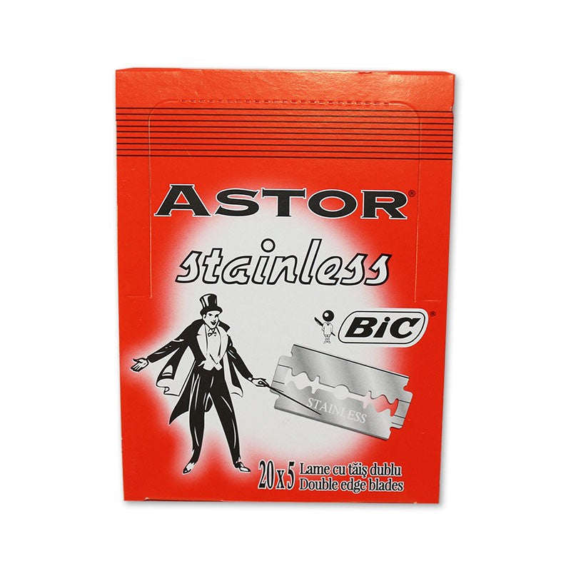 Astor Bic Lame de Ras - Set de 100 Bucati