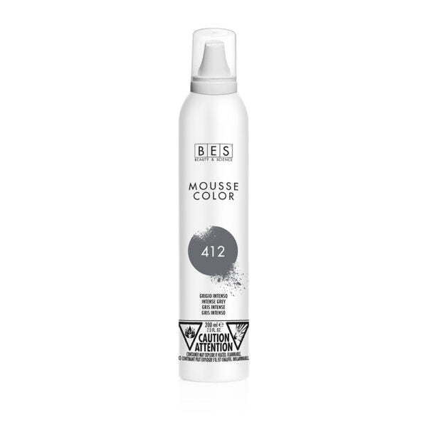 Bes Spuma Mousse color- Grigio intenso (Gri intens)
