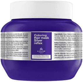 Kallos Masca de Par Silver Reflex, 275 ml