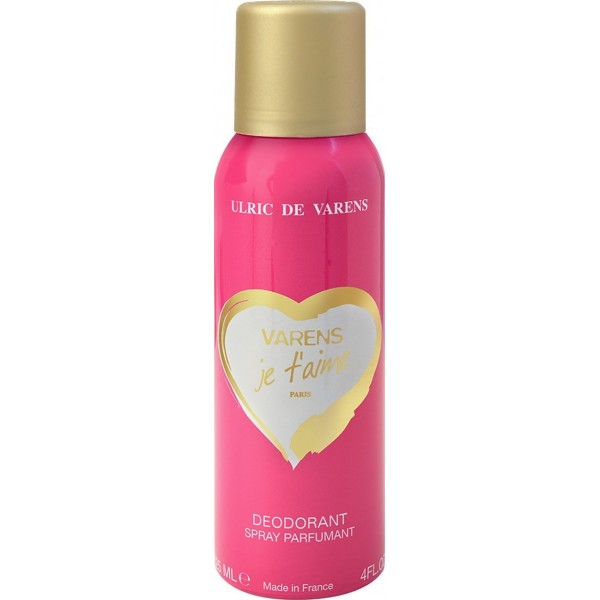 Deodorant Spray Ulric De Varens Varens Je T'aime 125ml