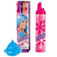 Spuma Coloranta pentru Par Trendy Venita nr. 35 Azur Blue - Albastru Azuriu Vibrant
