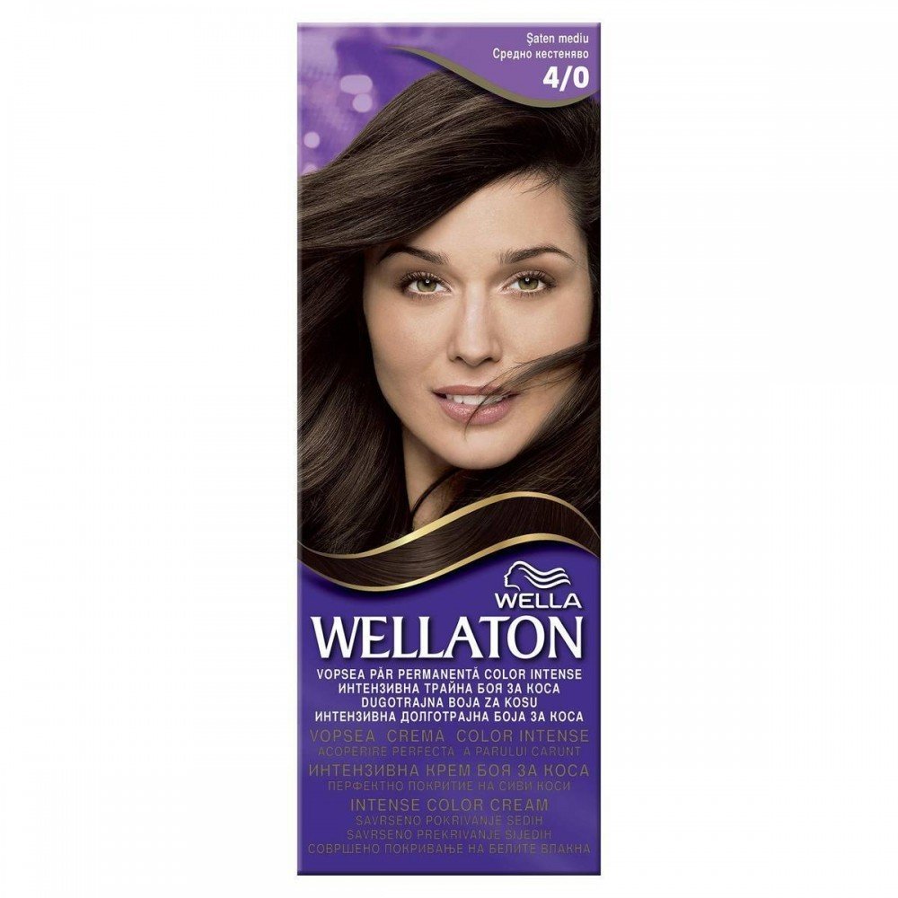 Vopsea par Wellaton 4/0 Saten Mediu