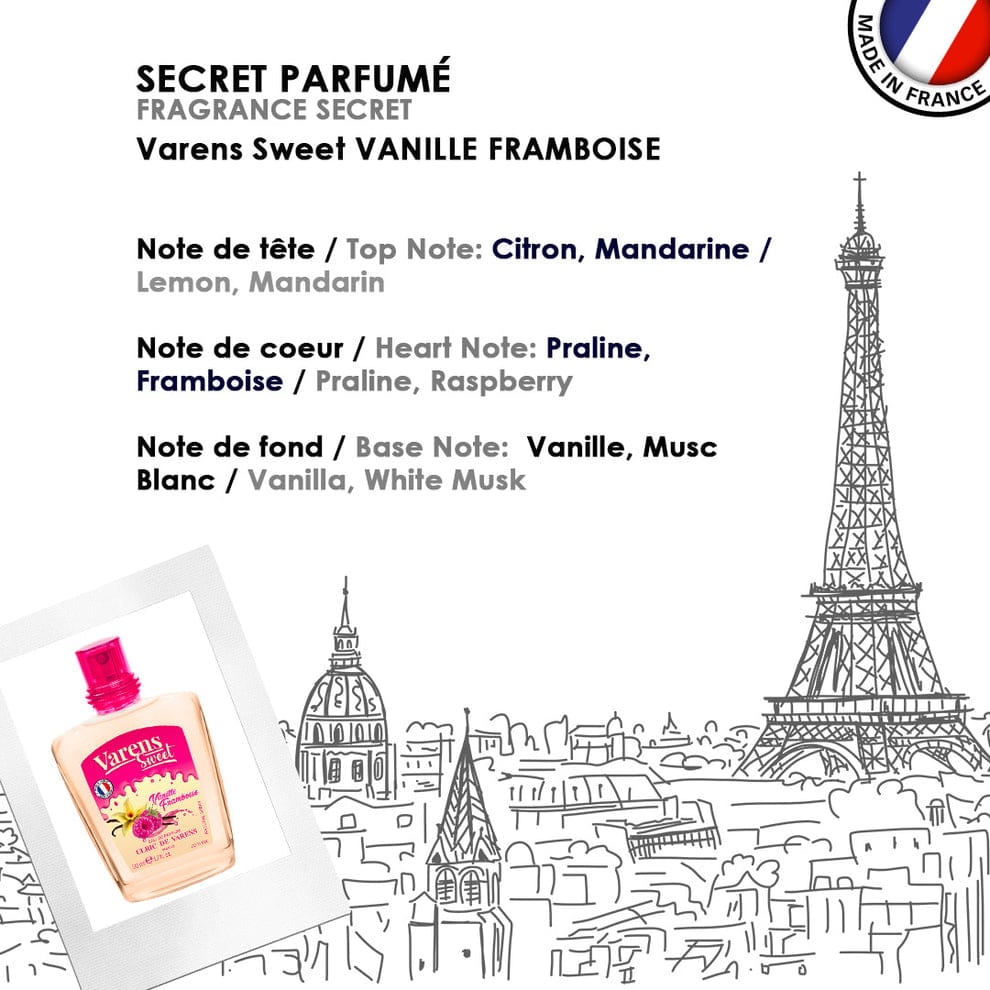 Apa de parfum Varens Sweet Vanille Framboise 50ml