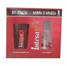 Intesa Set Cadou Unisex Ambra D'arabia (Deodorant Spray 125ml + Gel de Dus 250ml)