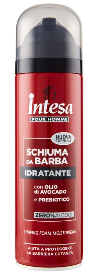 Intesa Spuma de Ras Hidratanta Pour Homme Avocado Oil Shaving Foam, 300 ml
