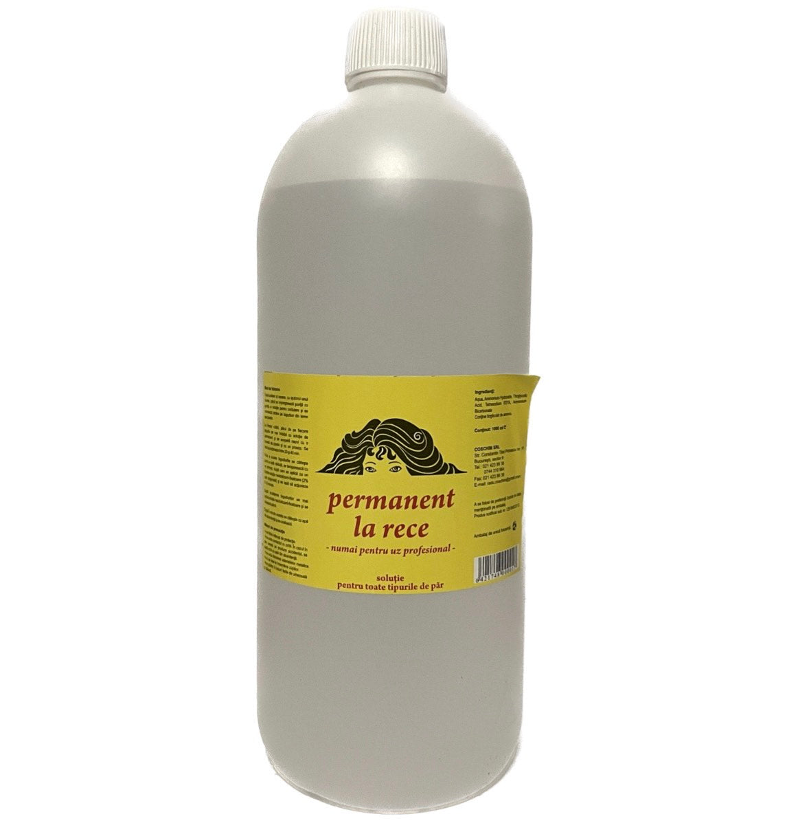 Solutie Permanenta la Rece pentru toate tipurile de par Coschim 1000ml