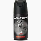 Denim Black Deodorant Spray 150ml