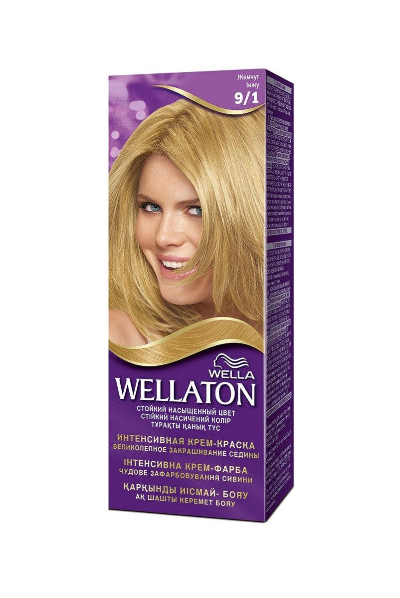 Vopsea par Wellaton 9/1 Blond Cenusiu Luminos