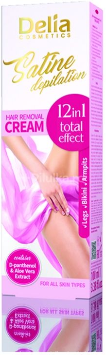 Crema Depilatoare Delia 12in1 pentru Piele Sensibila, 100ml