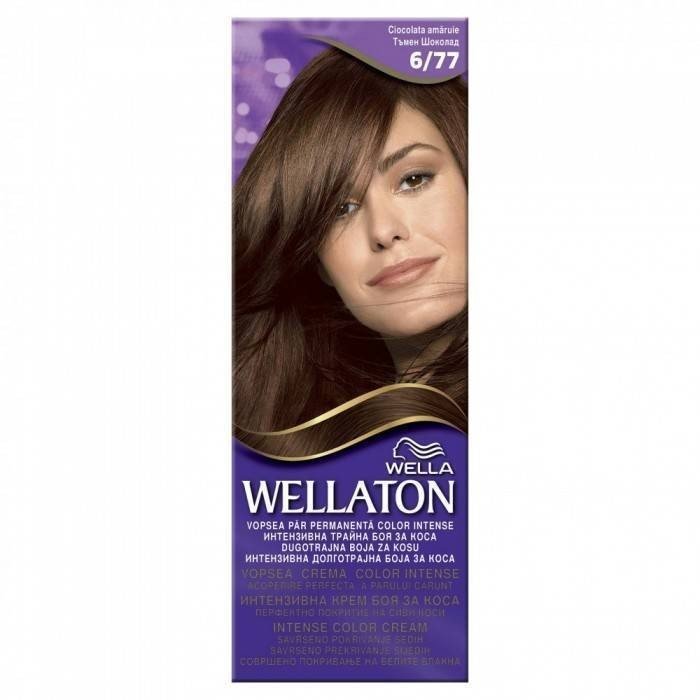 Vopsea par Wellaton 6/77 Ciocolata Amaruie